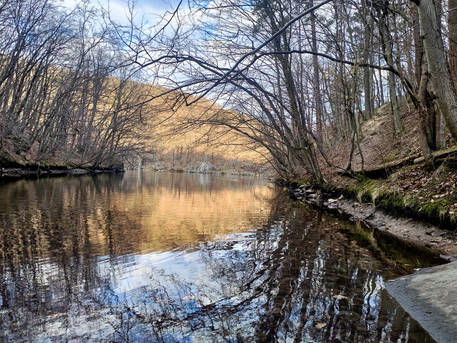 Ab hier wird der Weg (rechts im Bild) etwas anspruchsvoller. Foto: Simon Widy