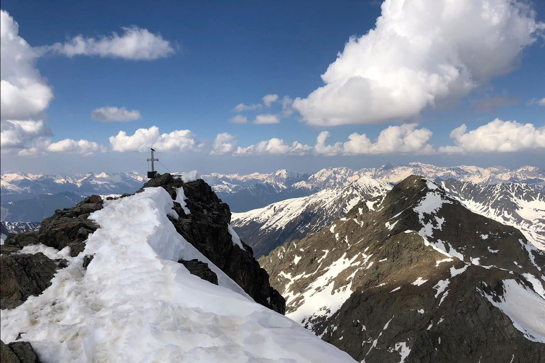 Sonnenbrand und Saharasand am kühtaier Sulzkogel