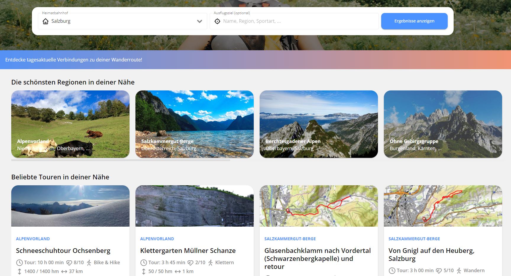 Screenshot Zuugle