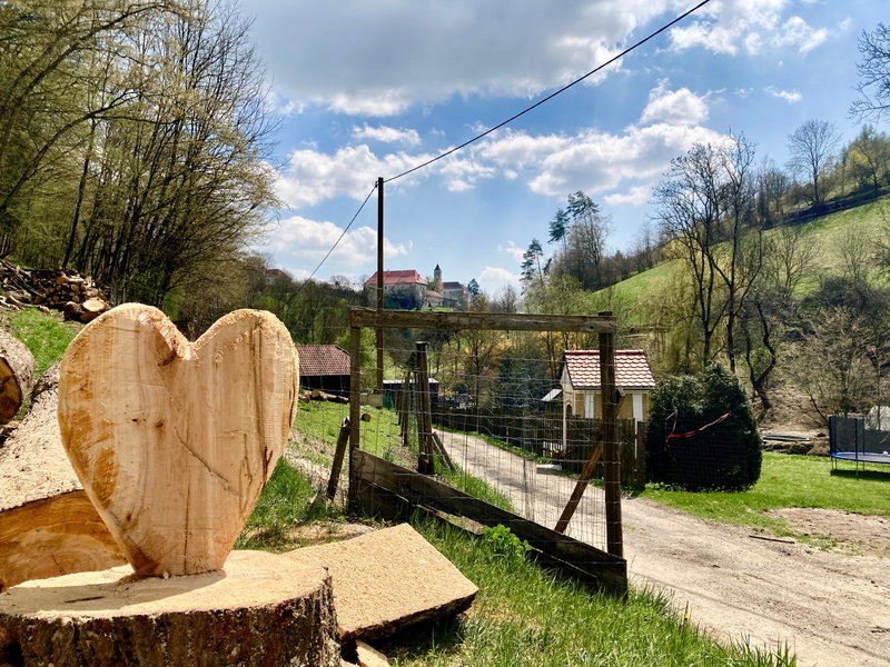 Ein Herz aus Holz. Wer hat das schon? Foto: Stefan Hochhold