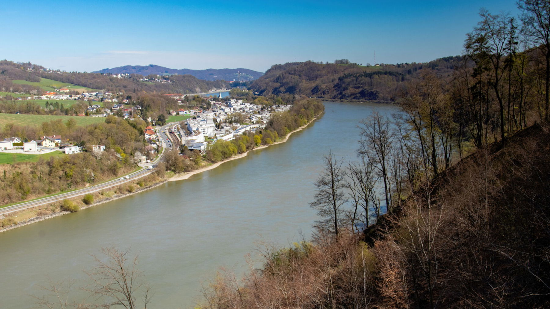 Ausblick Richtung Gartenstadt Puchenau. Foto: Eva Maria Ginal