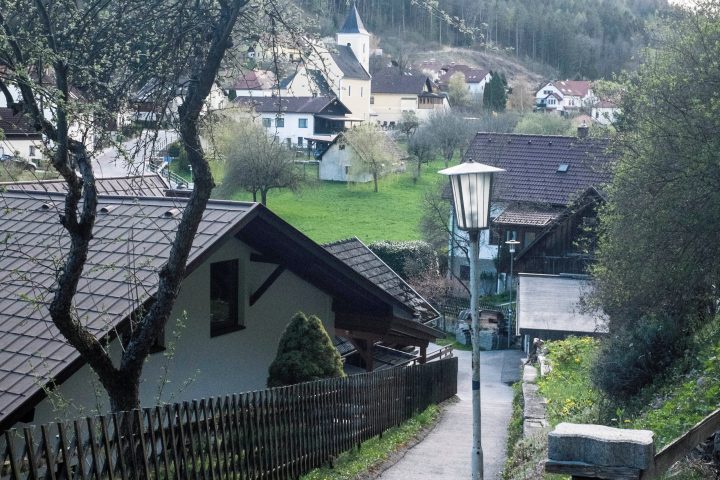 Blick zurück auf Haßbach. Foto: Birgit Reiter
