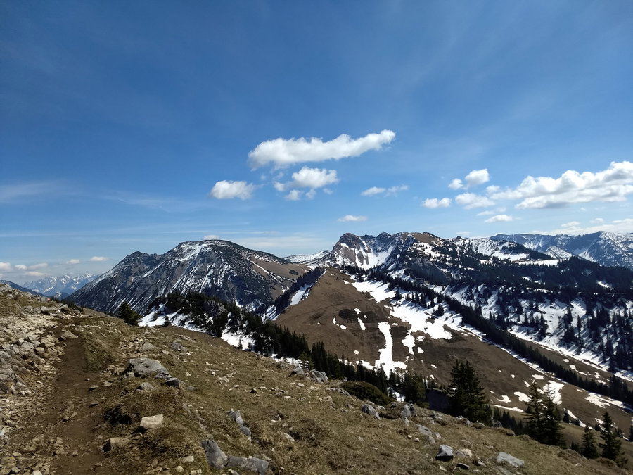 Rotwand und Hochmiesing. Foto: Nikolaus Vogl