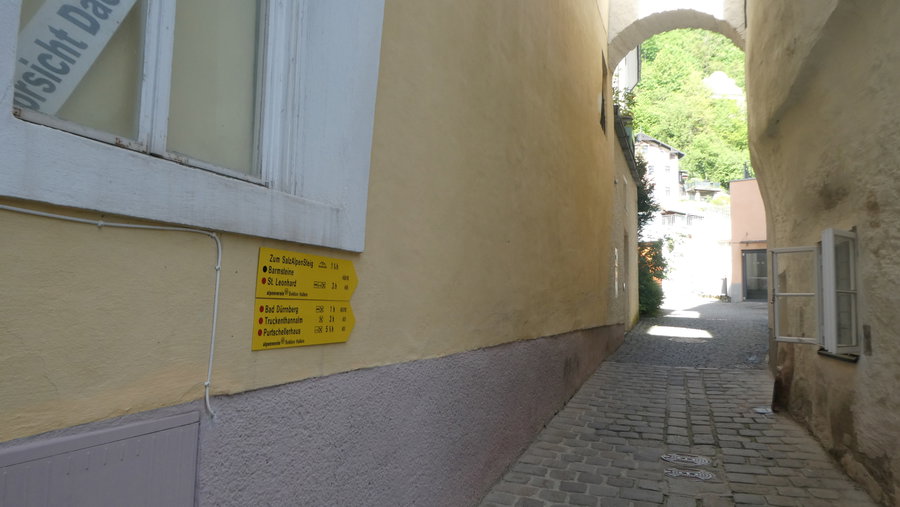Halleiner Altstadt. Foto: Karl Plohovich