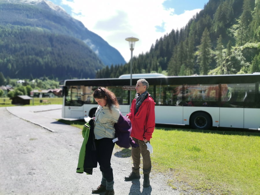 In Böckstein komme die Sonne raus und es wird warm. Foto Veronika Schöll