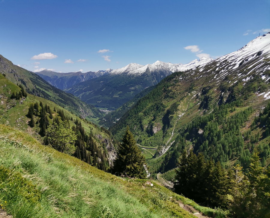 Blick ins Gasteiner Tal. Foto Veronika Schöll