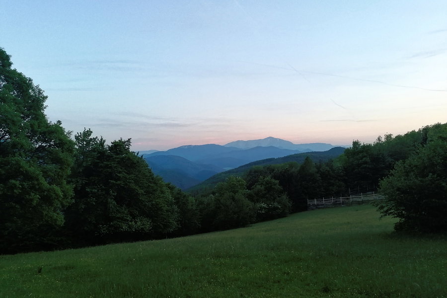 Abend wird’s am Waxeneck… Foto: Sarah Pallauf