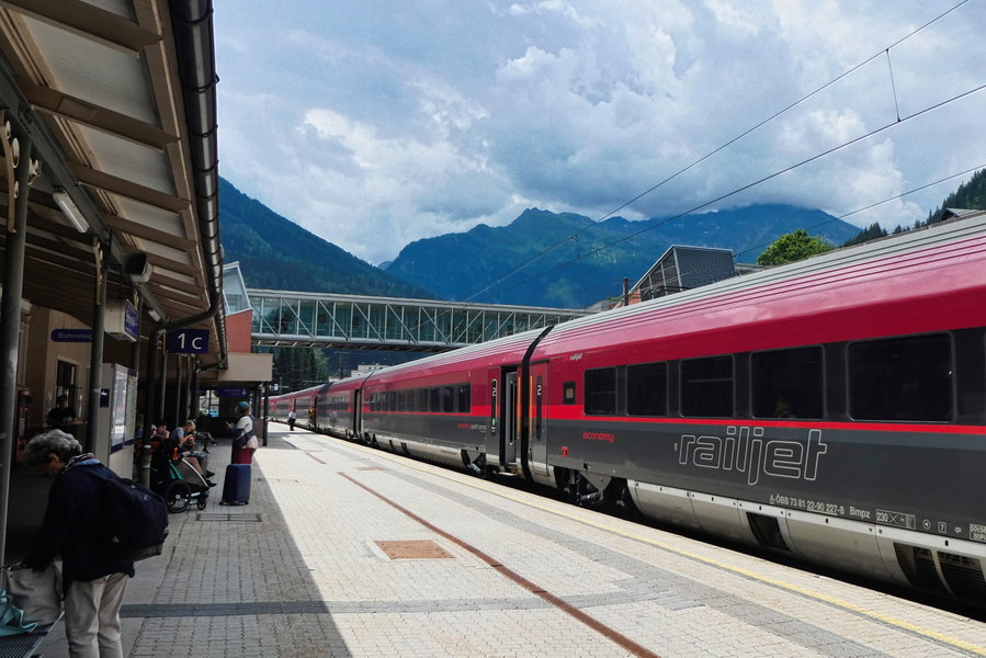 Bahnhof Bad Gastein. Foto: Karl Plohovich