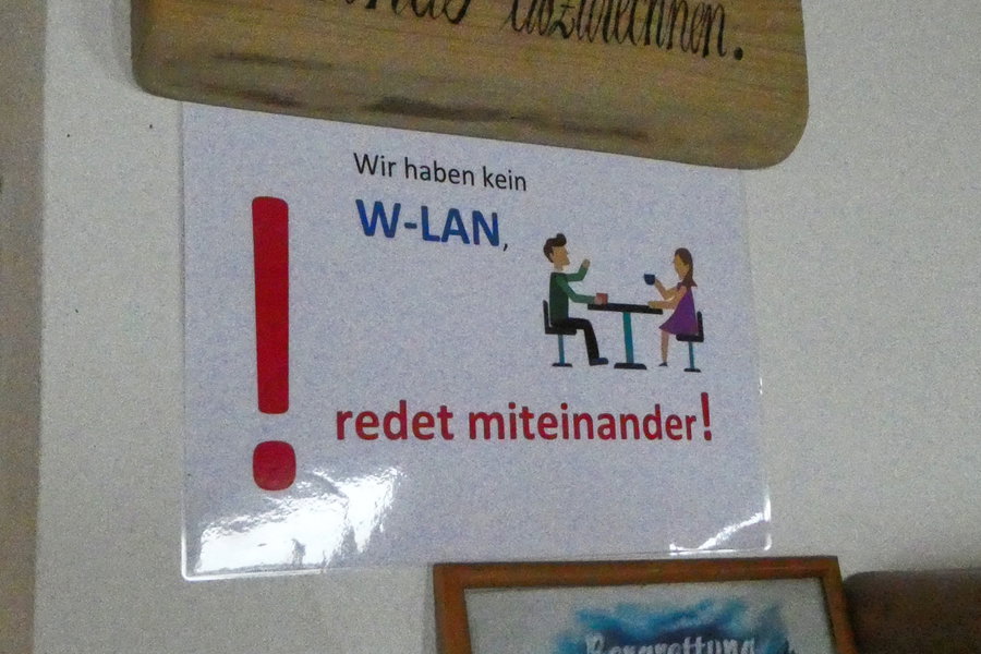 Gute Anregung. Foto: Karl Plohovich