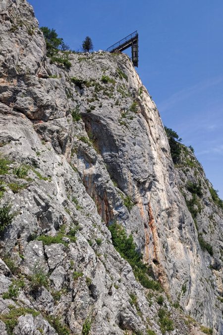 Vor dem letzten Stück unter dem Skywalk. Foto: Simon Widy