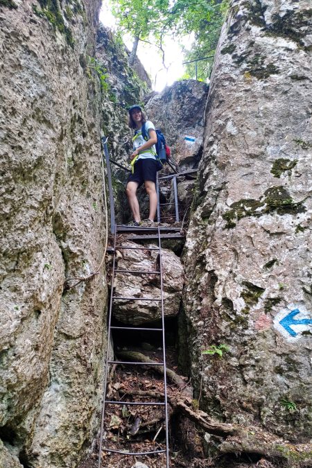 Am Drobilsteig (blau) 2. Foto: Simon Widy