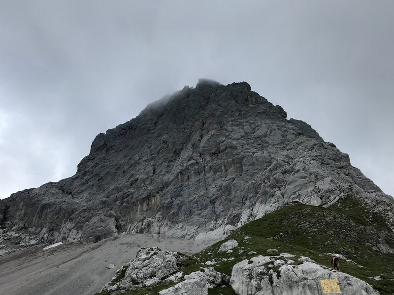 Gebirgsstock der Lamsenspitze. Foto: David Kurz