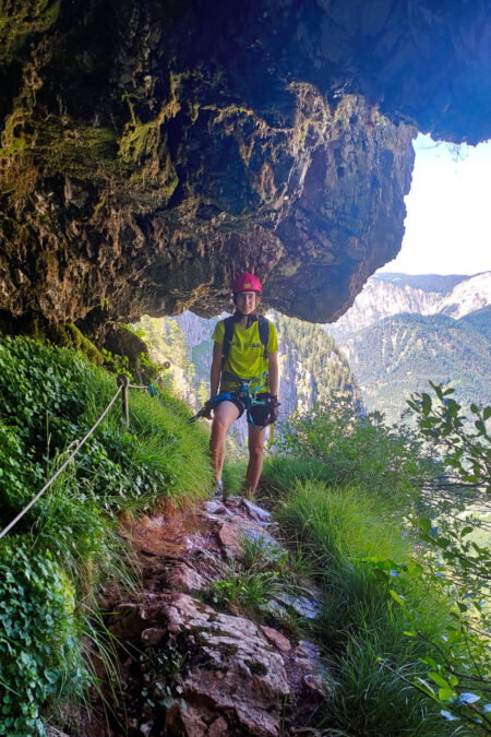 Im Gaisloch, nach welchem der Steig benannt wurde. Foto: Simon Widy