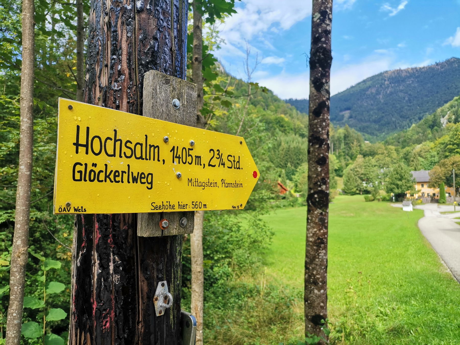 Nach dem Regen auf den Hochsalm