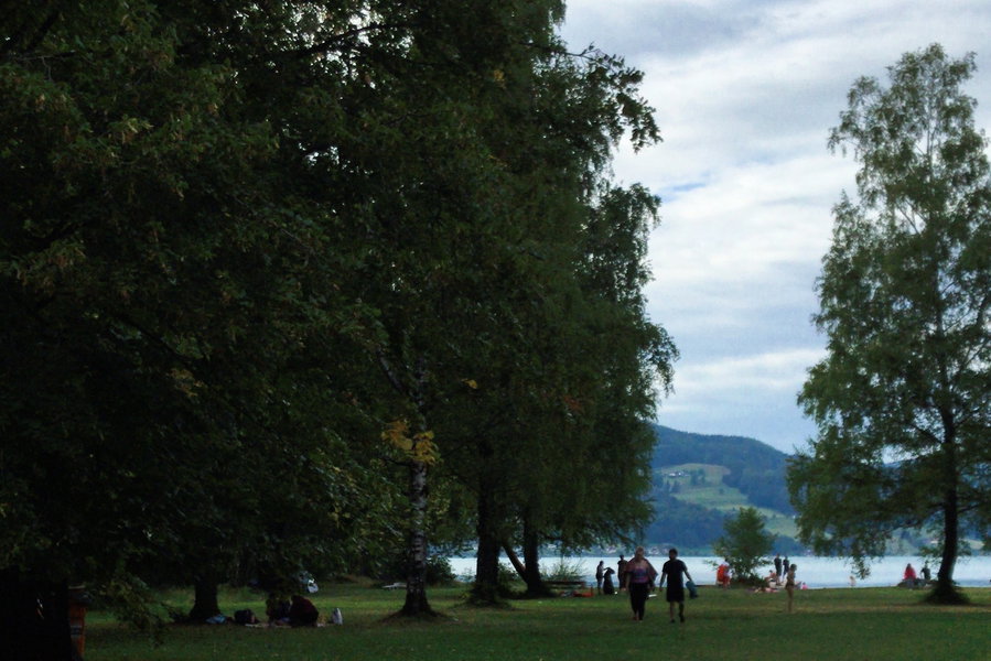 Chillen am Attersee. Foto: Hummel