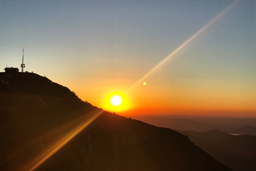 Sonnenuntergang. Foto: Hummel