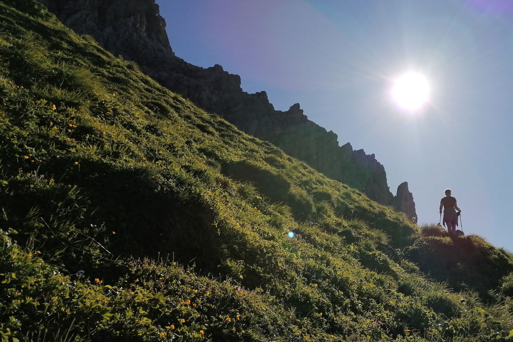 3-Tages-Wanderung von Schoppernau über die Hochkünzelspitze nach Zug