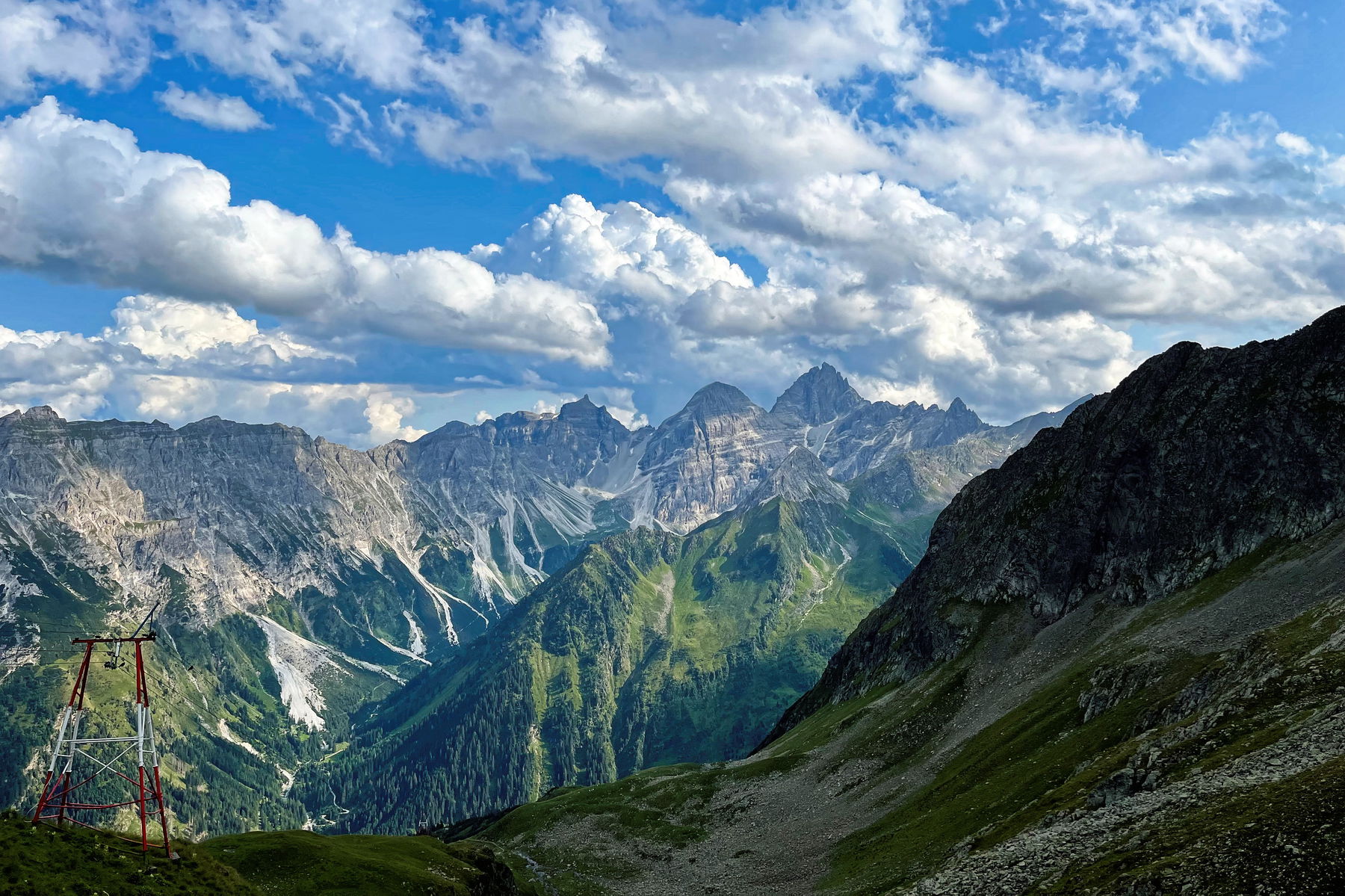 Von Gschnitz auf den Habicht