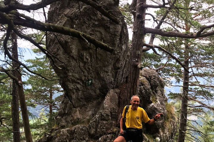Steiles Waldgelände 2. Foto: Gerold Petritsch