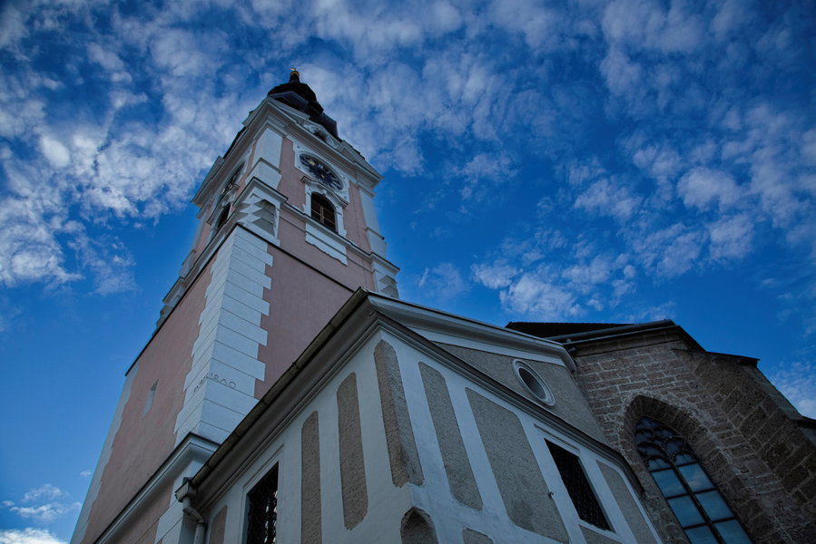 Pfarrkirche Kirchdorf. Foto: Eva Maria Ginal