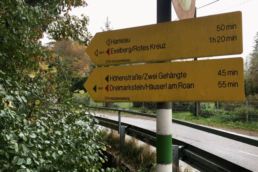 Von Weidlingbach wieder nach Wien ;-) Foto Veronika Schöll