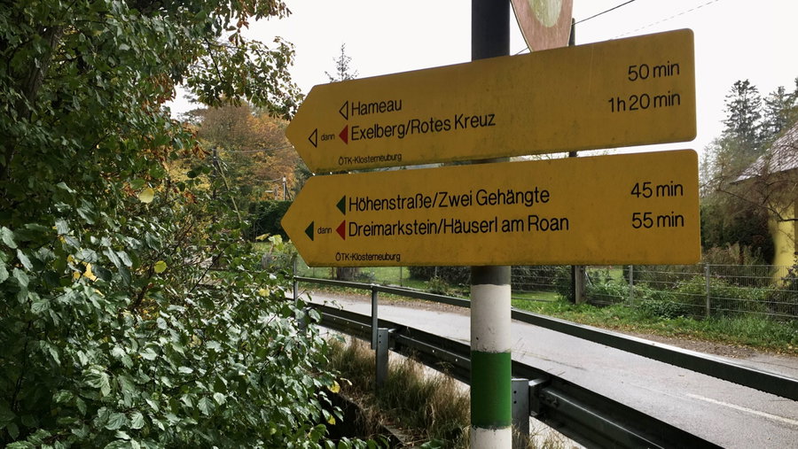 Von Weidlingbach wieder nach Wien ;-) Foto Veronika Schöll