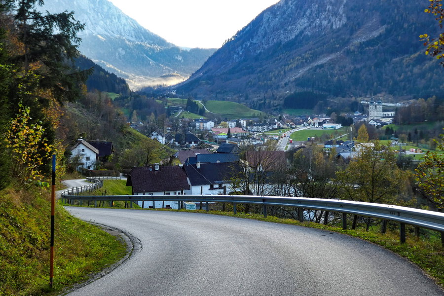 Blick auf Spital am Pyhrn. Foto: Eva Maria Ginal