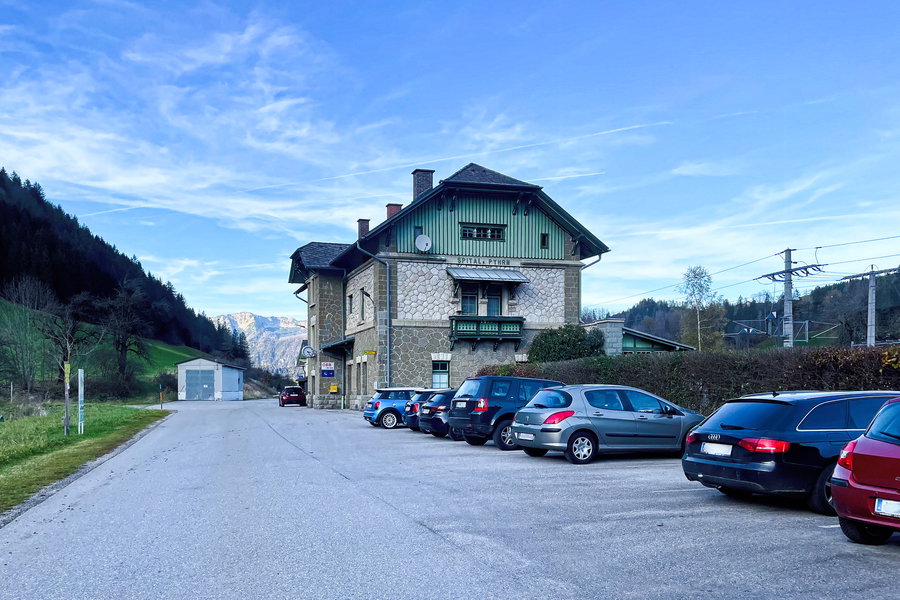 Bahnhof Spital am Pyhrn. Foto: Eva Maria Ginal