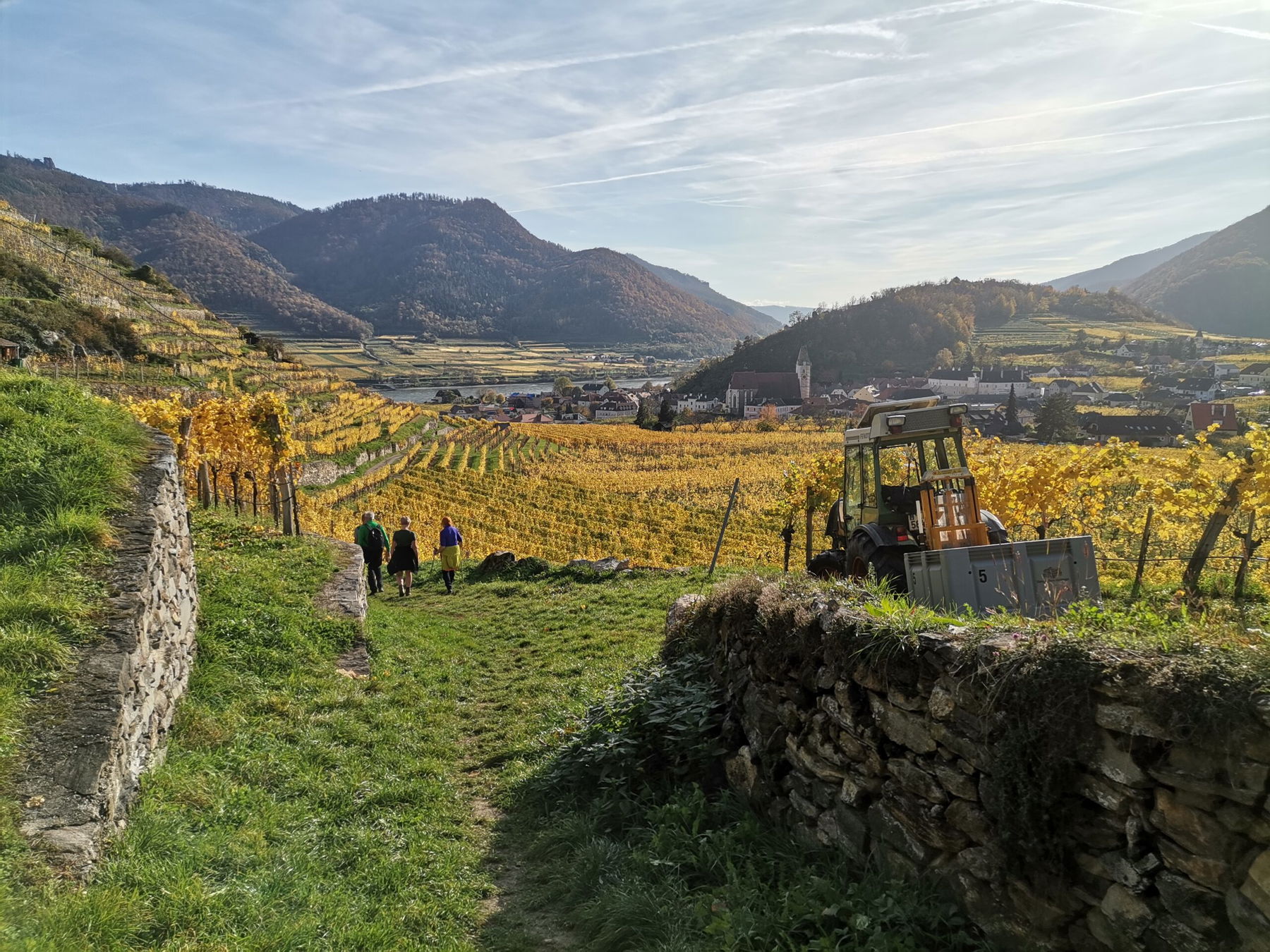 Wachauer Herbstspaziergang durch das Rote Tor