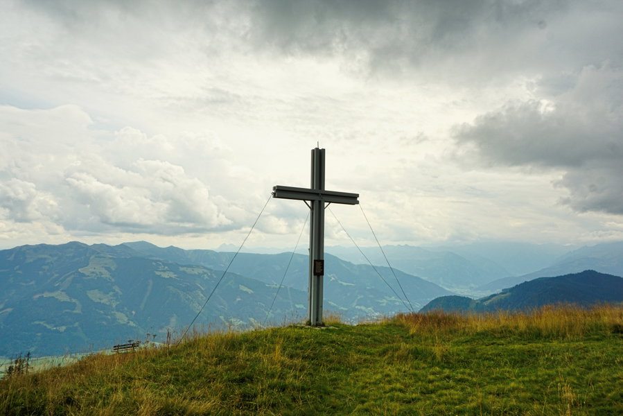 Gipfelkreuz Sausteigen (1.912 Meter). Foto: Alpenverein Saalfelden
