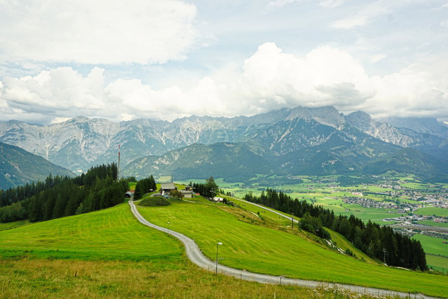 Berggasthof Huggenberg. Foto: Alpenverein Saalfelden