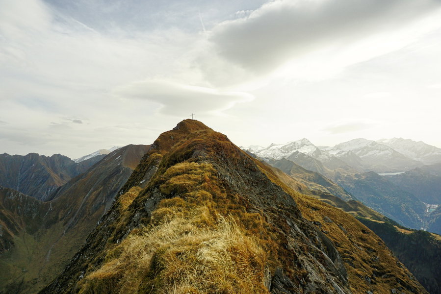 Gipfelgrat Lärchwand. Foto: Alpenverein Saalfelden