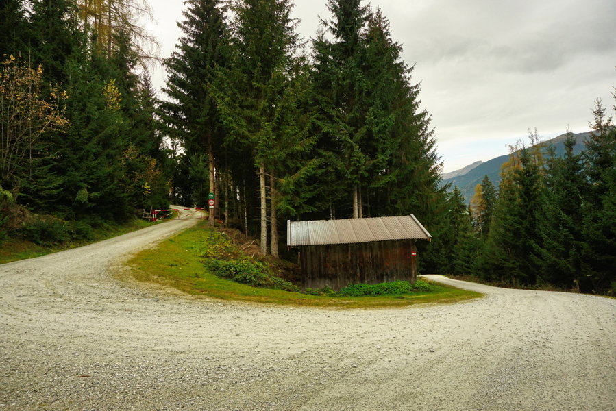 Abzweigung Lärchwand. Foto: Alpenverein Saalfelden