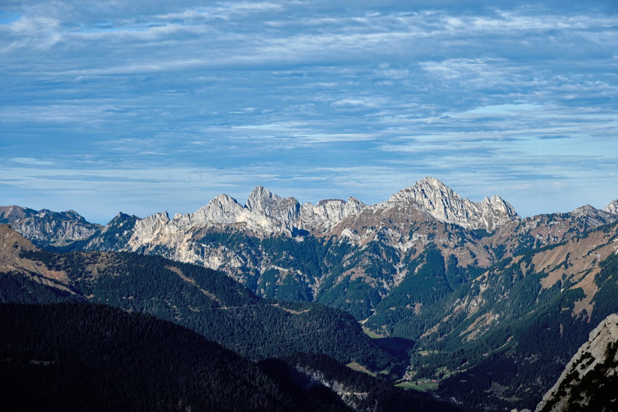 Die Tannheimer Berge. Foto: Regionalentwicklung Außerfern