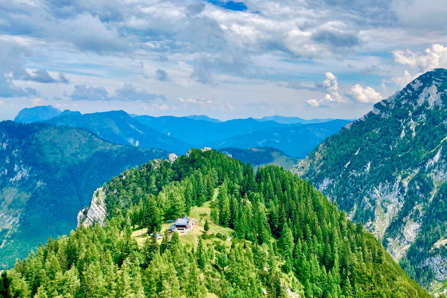Die Hütte ist in Sicht! Foto: Stefan Hochhold