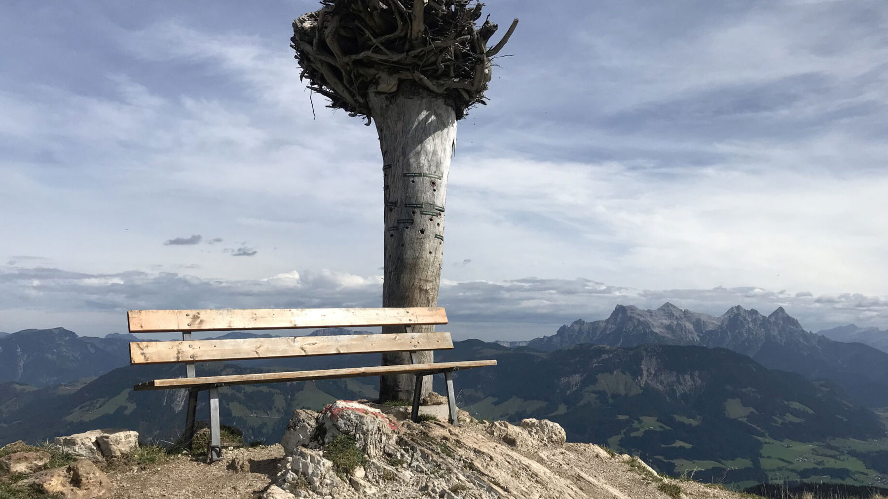 Irgend ein Symbol der verrückten Tiroler. Foto: David Kurz