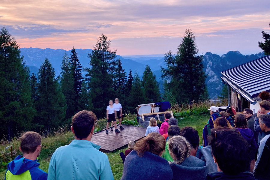 Schen is’ im Wonderland. Foto: Stefan Hochhold
