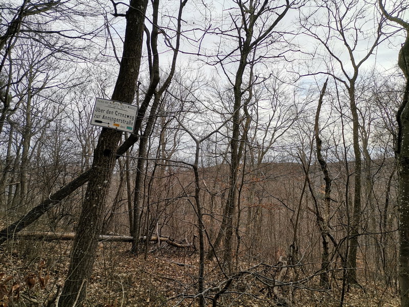 Richtung Grenzweg und später Oberer 3-Stundenweg. Foto Veronika Schöll
