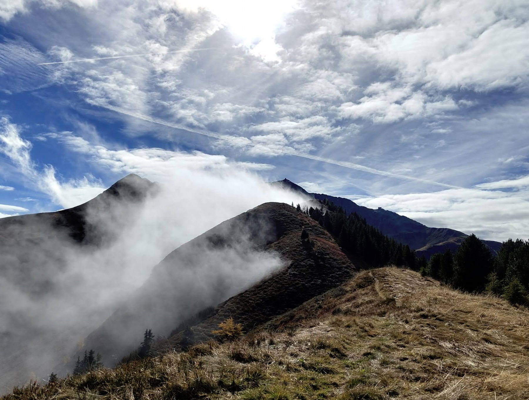Eine gratinierte Kellerjoch Überschreitung