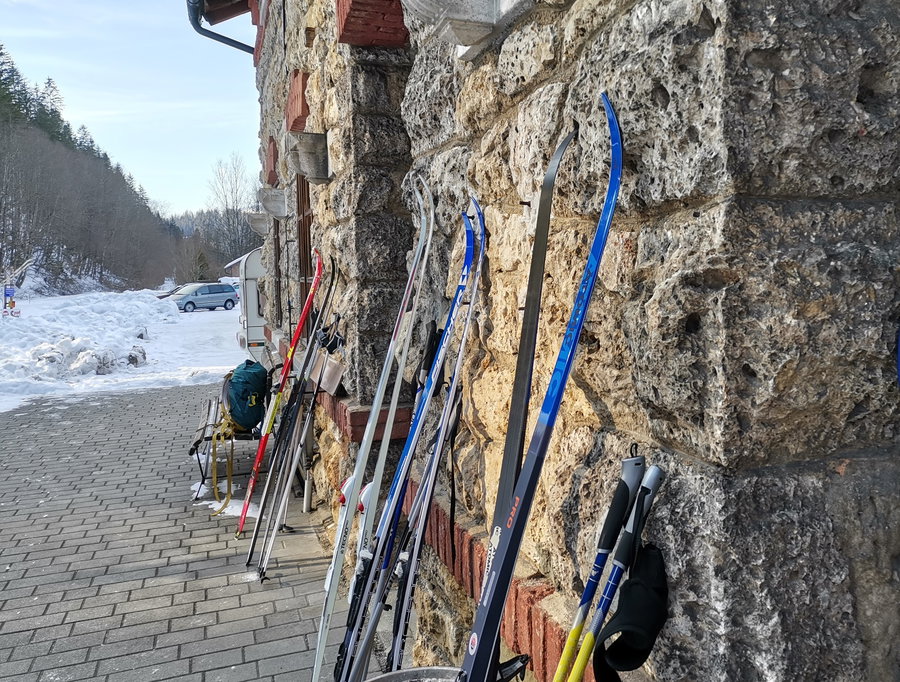 Pause, auch fürs Material. Foto Veronika Schöll