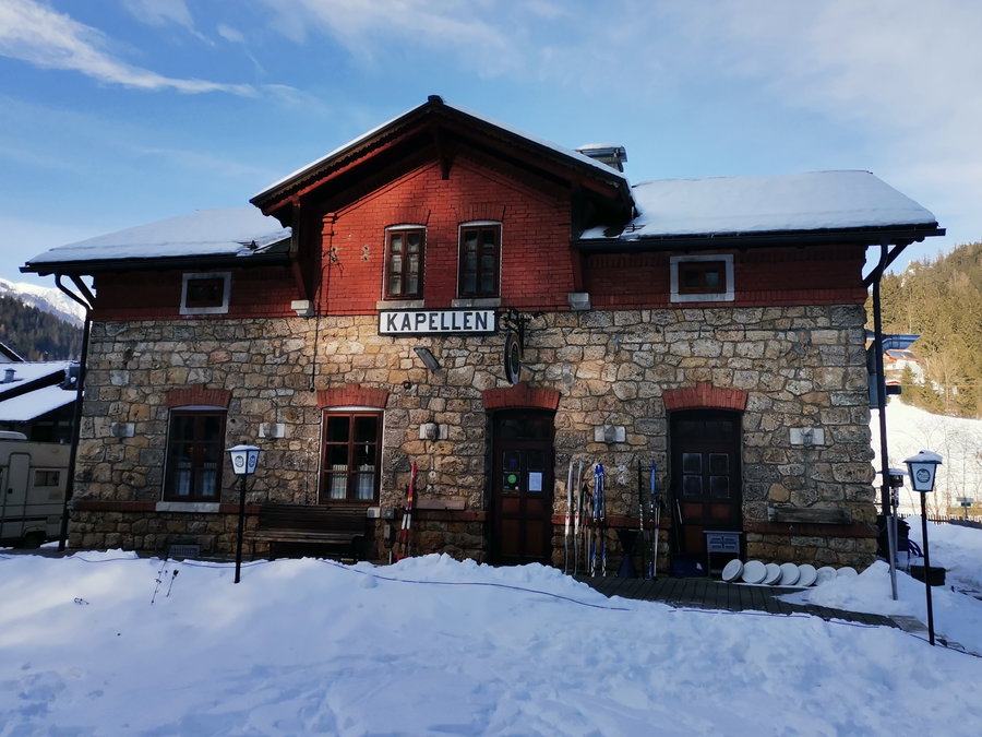 Röststation in Kapellen. Foto Veronika Schöll