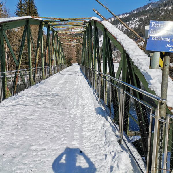 Loipenstart. Foto Veronika Schöll