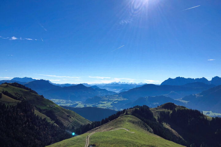 Das Panorama vom Wandkopf aus 1. Foto: Anna Siebenrbunner, POW AT