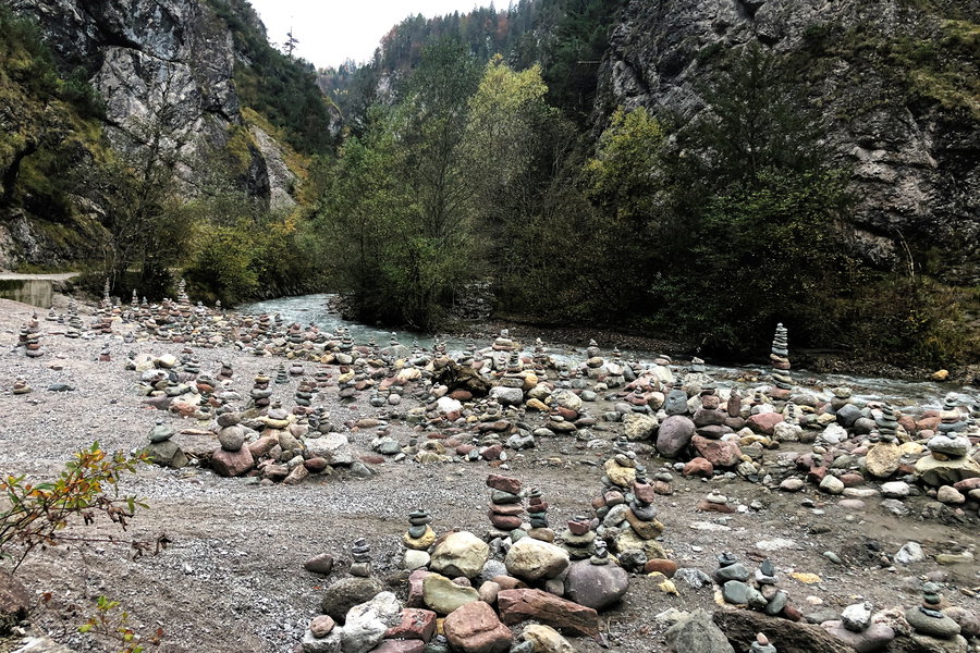 Die “Kundler Stoamandl”. Foto: Anna Siebenbrunner