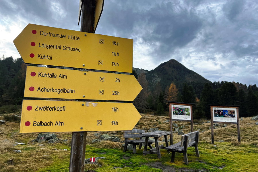 Der nett hergerichtete Rastplatz. Foto: Anna Ölz, Protect Our Winters Austria (POW AT)