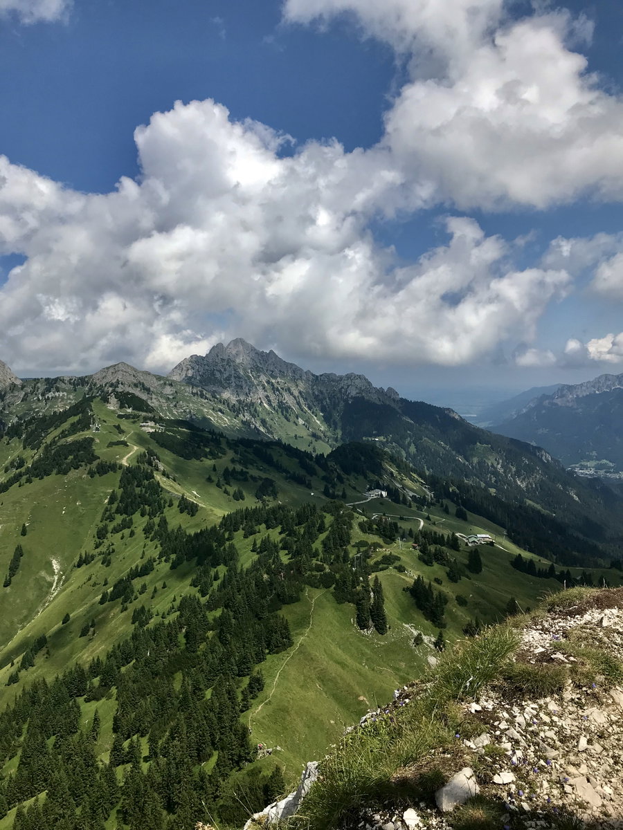 Blick nach Norden auf die Gehrenspitze. Foto: Anna Mauritsch