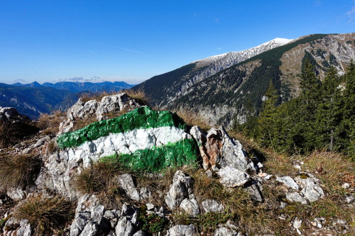 Im Aufstieg auf den Krummbachstein 3. Foto: Alpenverein Edelweiss