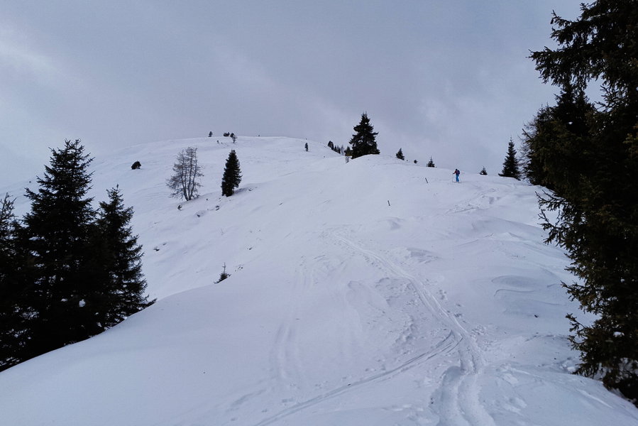 Der ewig erscheinende Grat auf den Gern. Foto: Protect Our Winters Austria (POW AT)