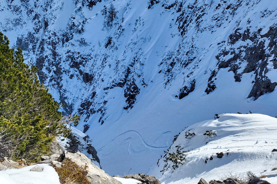 Einblicke in “unsere” Rinne. Foto: Anna, Protect Our Winters Austria (POW AT)