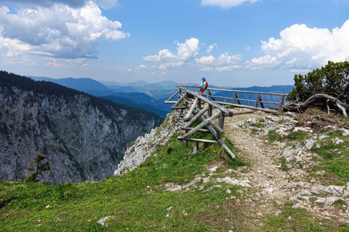 Bei der Höllentalaussicht 2. Foto: Alpenverein Edelweiss